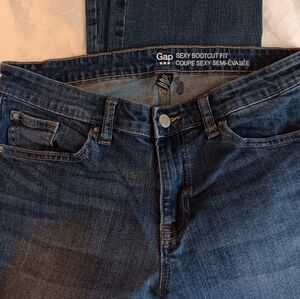GAP Dark Blue Bootcut Jeans